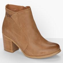 Ankle Booties - Brown