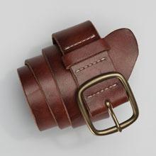 Leather Belt - Brown