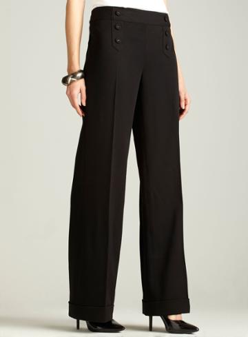 Vivienne Tam Wide Leg Sailor Pant