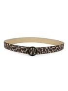 Steve Madden Animal-print Faux Leather Belt