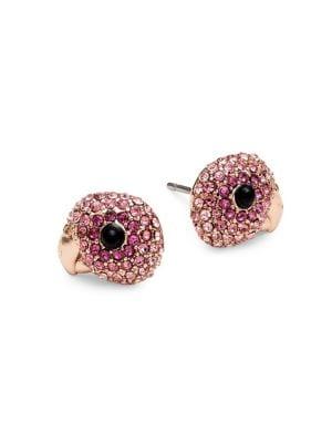 Kate Spade New York Goldtone & Crystal Stud Earrings