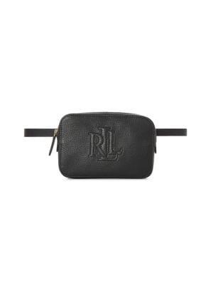 Lauren Ralph Lauren Pebbled Leather Belt Bag