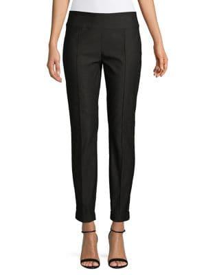 Lord & Taylor Petite Flat Front Ankle Length Pants