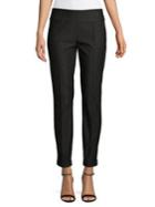 Lord & Taylor Petite Flat Front Ankle Length Pants