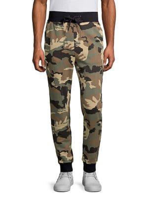 True Religion Big T Camo Sweatpants