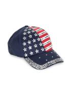 Collection 18 Bling Stars And Stripes Baseball Cap