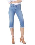 Nydj Marilyn Cropped Cuff Selvedge Jeans