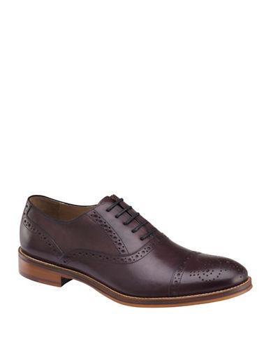 Johnston & Murphy Conard Leather Lace-up Oxfords