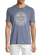 Lucky Brand Guinness Circle Graphic Tee
