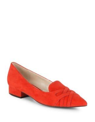 Cole Haan Blakeli Suede Criss Cross Pump