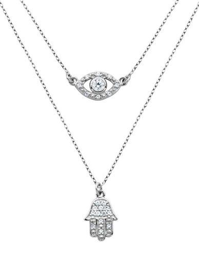 Lord & Taylor Cubic Zirconia Pendant Necklace