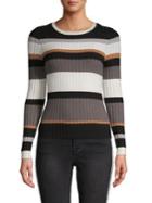 Vero Moda Striped Long-sleeve Sweater