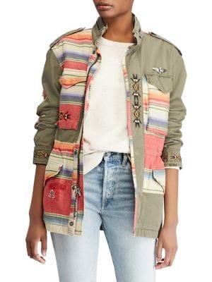 Polo Ralph Lauren Embroidered Twill Field Jacket