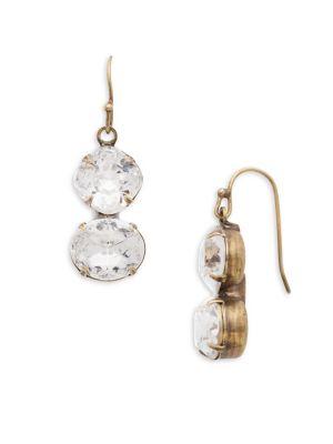 Sorrelli Core Dynamic Duo Crystal Drop Earrings