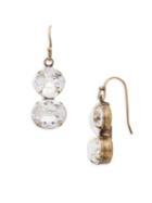 Sorrelli Core Dynamic Duo Crystal Drop Earrings