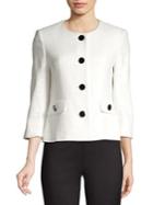 Karl Lagerfeld Paris Short Tweed Jacket