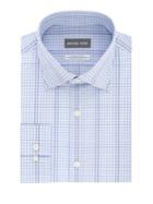 Michael Kors Regular-fit Airsoft Checkered Dress Shirt