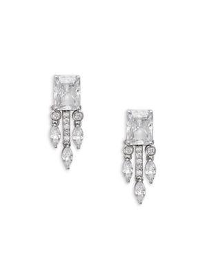 Nadri Revel Crystal Chandelier Earrings