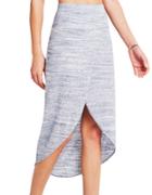 Bcbgeneration Melange Knit Wrap Skirt