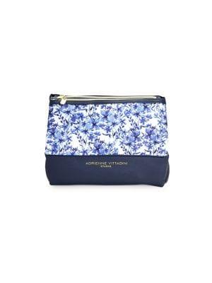 Tri-coastal Design Floral Pyramid Makeup Bag