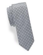 Hugo Boss Diamond-patterned Silk Tie
