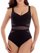 Miraclesuit Illusionists It's A Cinch Sheer-panel Swimsuit