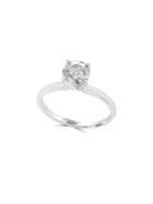 Effy Pave Classica 0.98 Tcw Diamond And 14k White Gold Ring