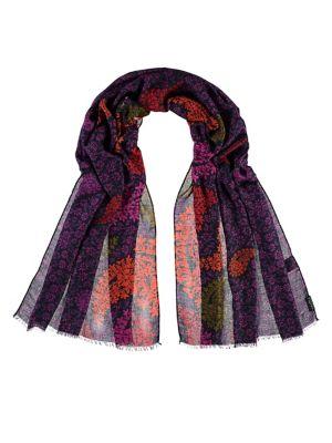 Fraas Paisley Floral Scarf