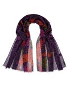 Fraas Paisley Floral Scarf