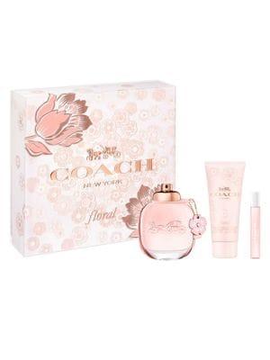Coach Floral 3-piece Eau De Parfum, Body Lotion & Purse Spray Set