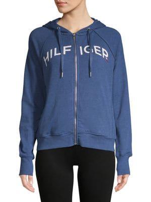 Tommy Hilfiger Performance Boxy Raglan-sleeve Hoodie