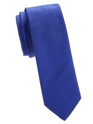 Hugo Slim Mini-dot Silk Tie