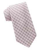 Calvin Klein Silk Blend Checkered Tie