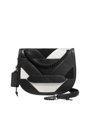Coach Shadow Patchwork Leather Crossbody Bag