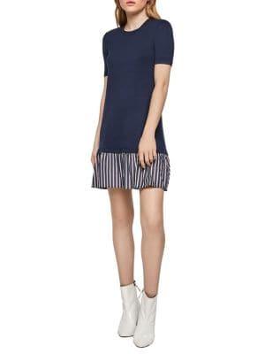Bcbgeneration Mixed-media T-shirt Dress