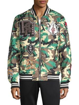 Reason Camouflage Bomber Jacket