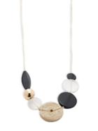 Design Lab Lord & Taylor Disc Pendant Accented Necklace
