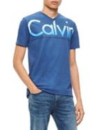 Calvin Klein Jeans Gradient V-neck Cotton Tee
