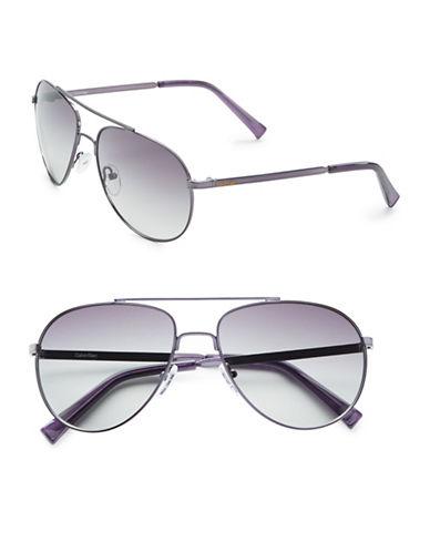 Calvin Klein 58mm Aviator Sunglasses