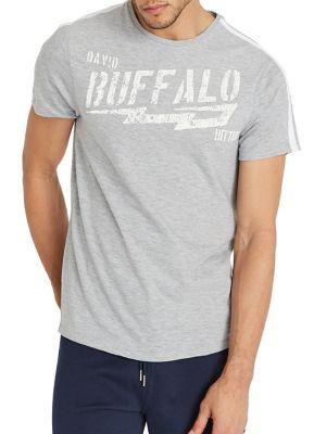 Buffalo David Bitton Graphic Logo Crewneck Tee
