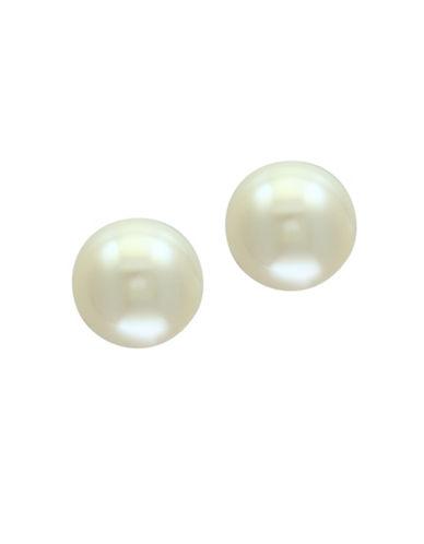 Effy 11mm Fresh Water Pearls And 0.925 Sterling Silver Stud Earrings