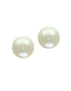 Effy 11mm Fresh Water Pearls And 0.925 Sterling Silver Stud Earrings