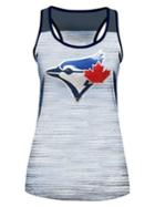 New Era Toronto Blue Jays Space-dye And Sequined Tank Top