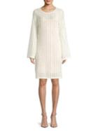 Michael Michael Kors Boho Bell-sleeve Shift Dress