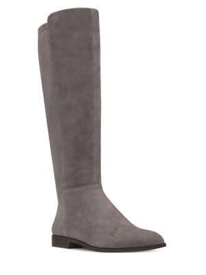 Nine West Owenford Suede Riding Boots