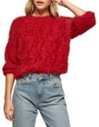 Miss Selfridge Fluffy Cable Sweater