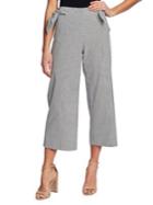 Cece Desert Striped Cotton Blend Wide-leg Seersucker Pants