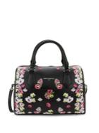 Karl Lagerfeld Paris Willow Floral Leather Satchel