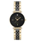 Anne Klein Ceramic Two-tone Bracelet Watch