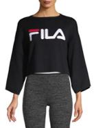 Fila Palmira Cropped Logo Sweater